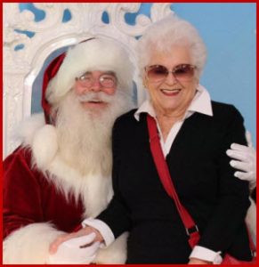 Santa Ed and grandma 2011